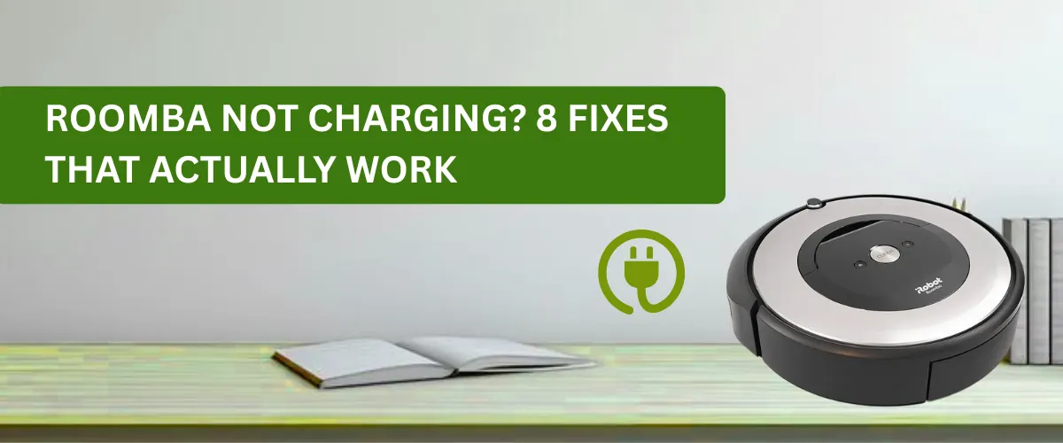 Roomba Not Charging? 8 Fixes That Actually Work